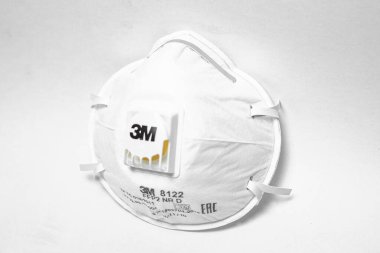 Virüsü korumak için yeniden kullanılabilir doku solunum cihazı.