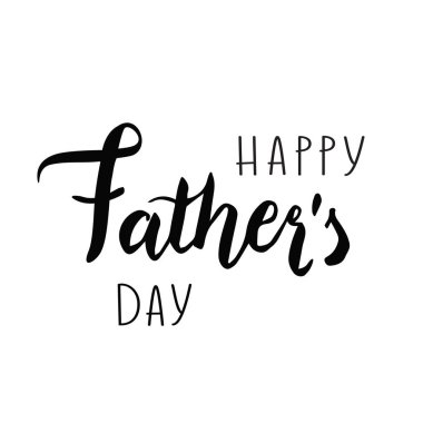 Mutlu Babalar günü dijital Poster.