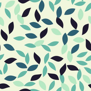 Sorunsuz yaprak desen. Renkli arka plan ve Tekstil şablonu.