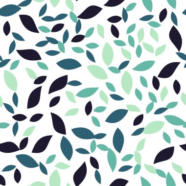 Sorunsuz yaprak desen. Renkli arka plan ve Tekstil şablonu.
