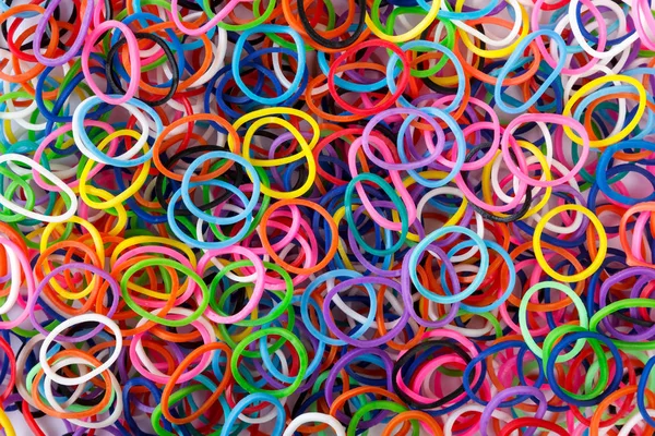 Bandas de goma coloridas — Foto de Stock