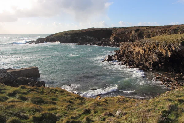 Pors tarz harbour in der Bretagne — Stockfoto