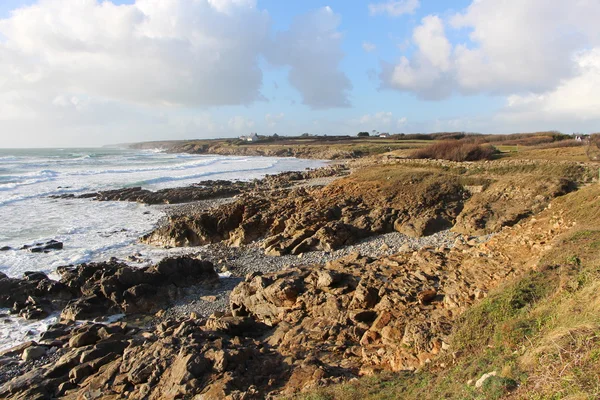 Trez Goarem beach in Esquibien — Stock Photo, Image