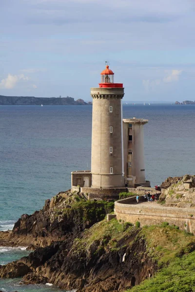 Petit Minou lighthouse in Plouzane — Stockfoto
