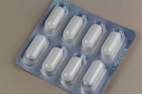 Confezione di pillole — Foto Stock