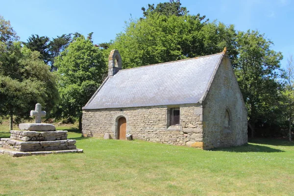 Saint Gonvel chapel in Landunvez — Stock Photo, Image