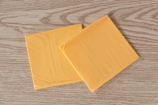 Portionen Schmelzkäse — Stockfoto