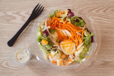 Endüstriyel karışık salata