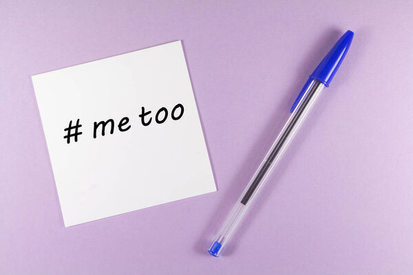 Pen, paper with me too