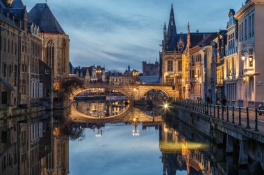 Belçika, Gent şehir tarihi merkezi