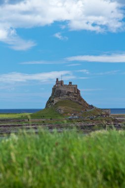Güzel LINDISFARNE Kalesi