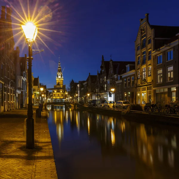 Centro de la ciudad de Alkmaar — Foto de Stock