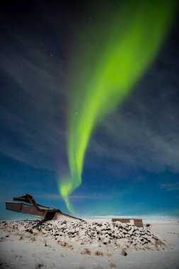 Aurora borealis veya Kuzey ışıkları 