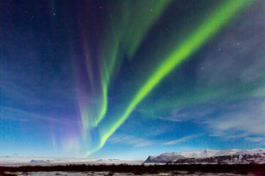 Aurora borealis veya Kuzey ışıkları 
