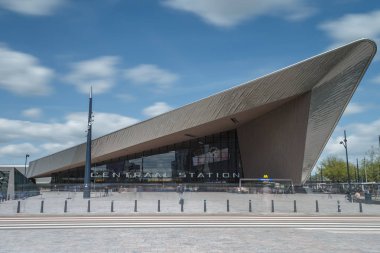  Rotterdam şehir manzarası 