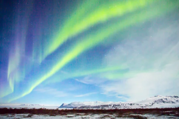 Aurora borealis veya Kuzey ışıkları 