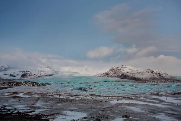 Ijs Jokulsarlon, IJsland — Stockfoto