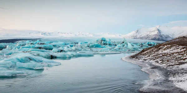 Lód Jokulsarlon, Islandia — Zdjęcie stockowe