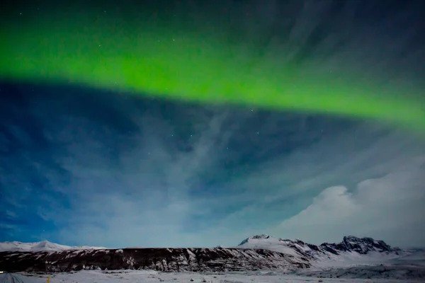 Aurora borealis, vagy az északi fény — Stock Fotó