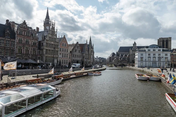 Città di Gand Belgio — Foto Stock