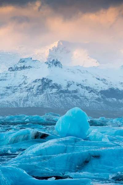 Jég Jokulsarlon, Izland — Stock Fotó