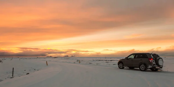 Artic winterlandschap — Stockfoto