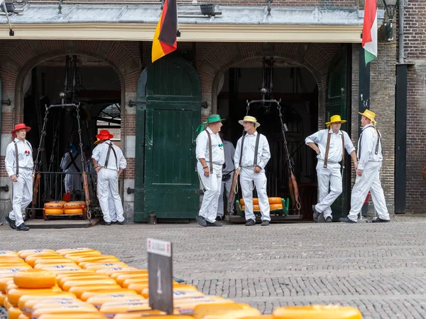 Ünlü Hollandalı peynir pazarı