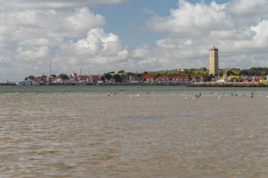 West Terschelling coastline   clipart