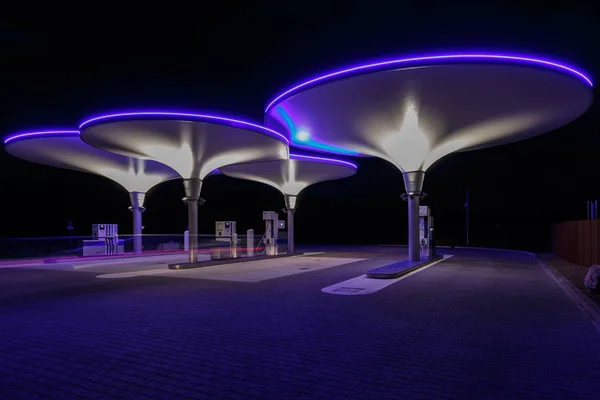 Futuristic gas pump — Stock Photo, Image