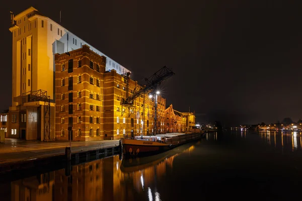 Wormer Les Pays Bas Décembre 2017 Ancienne Usine Lassie Rivière — Photo