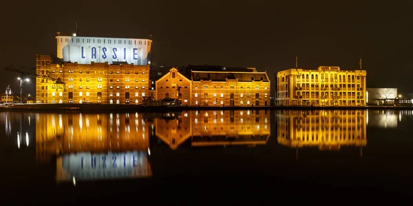 Wormer Нідерландів Грудня 2017 Старої Фабриці Лессі Біля Річки Zaan — стокове фото