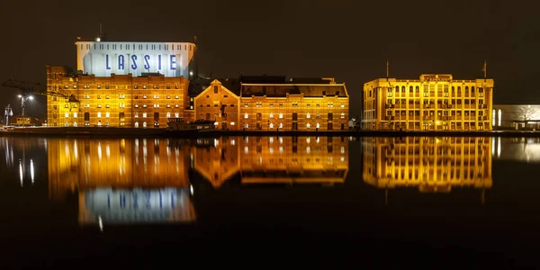 Wormer Les Pays Bas Décembre 2017 Ancienne Usine Lassie Rivière — Photo