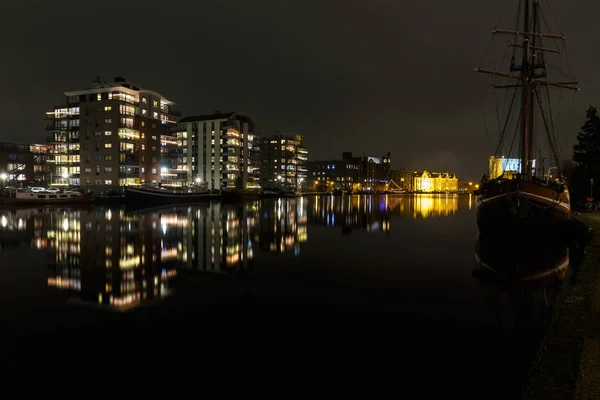 Wormer Netherlands Diciembre 2017 Antigua Fábrica Lassie Río Zaan Durante — Foto de Stock