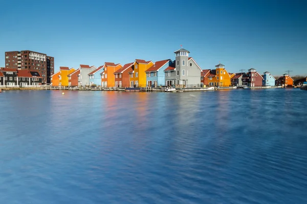 Ristoranti nel porto di Siglufjordur iceland — Foto Stock