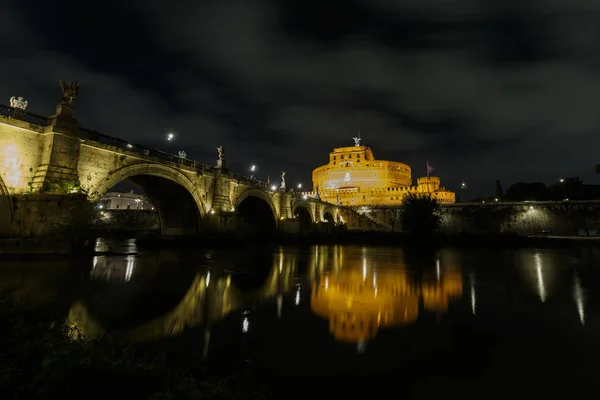 Vista Nocturna Praga República Checa —  Fotos de Stock