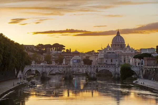 Kilátás Róma Olaszország — Stock Fotó
