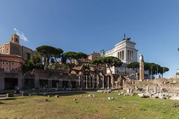 Roma Nın Antik Kalıntıları Talya — Stok fotoğraf