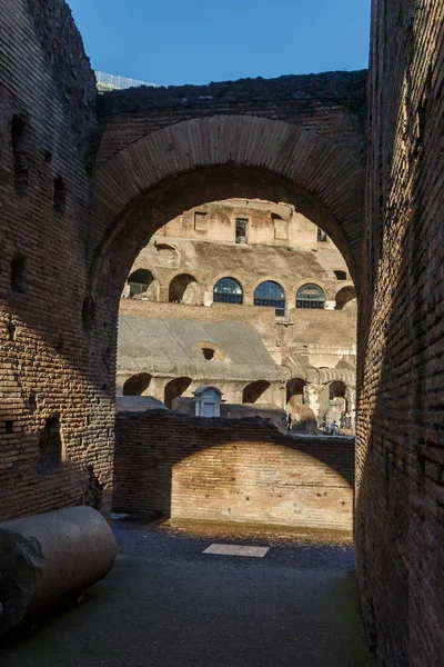 Talya Roma Daki Colosseum Kulesi — Stok fotoğraf