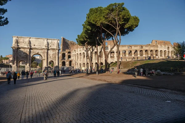 Colosseum Rom Spanien - Stock-foto