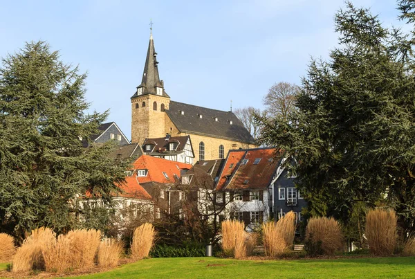 Essen-Kettwig eski şehirde görünümünü