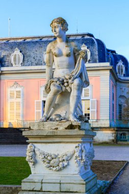 Düsseldorf, Kuzey Ren-Vestfalya, Almanya - 22 Ocak 2017. Kale Benrath