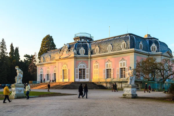 Düsseldorf, Kuzey Ren-Vestfalya, Almanya - 22 Ocak 2017. Kale Benrath