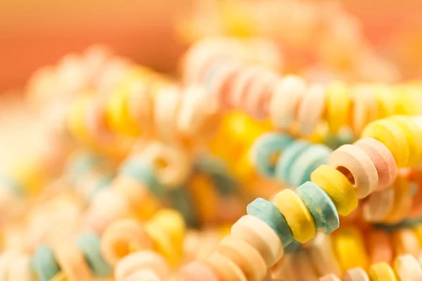 Nostalgic sugar chain in a candy store — Stock Photo, Image