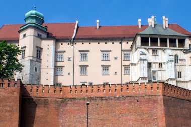 Öğeleri dış Wawel Kalesi.