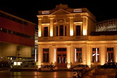 Tren istasyonunun eski binası..