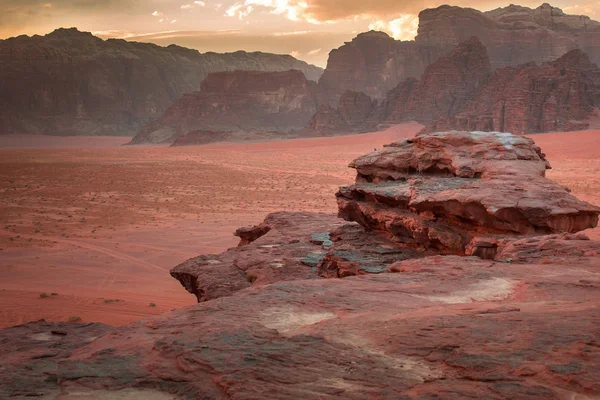 In der roten Wüste. — Stockfoto