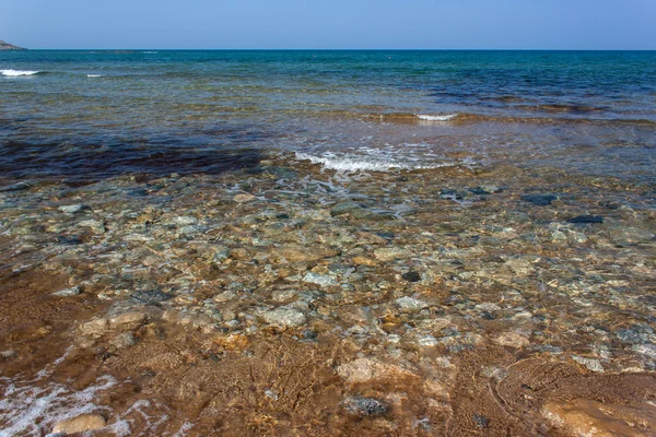 Praia da Tartaruga Alagadi no Mediterrâneo — Fotografia de Stock