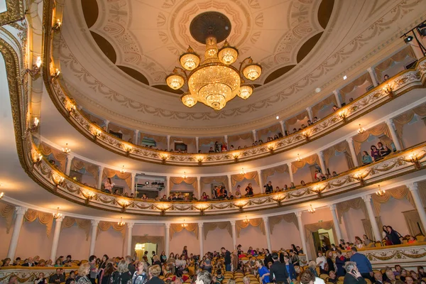 A belső terek a kalinyingrádi regionális Dráma Színház. — Stock Fotó