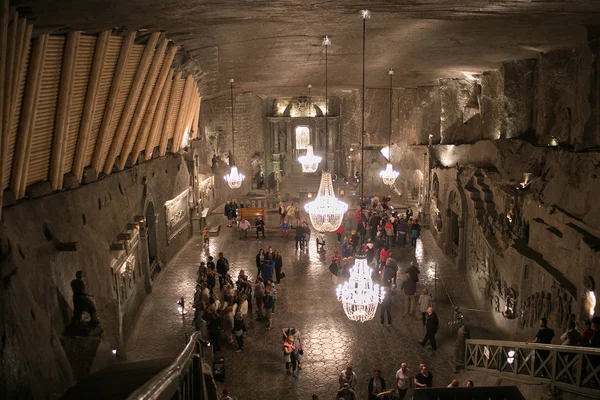 Miniera di sale di Wieliczka . — Foto Stock