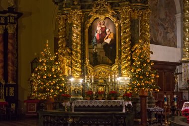 Yan sunak Katolik Manastırı Kilisesi Sts. Bernardine, Siena